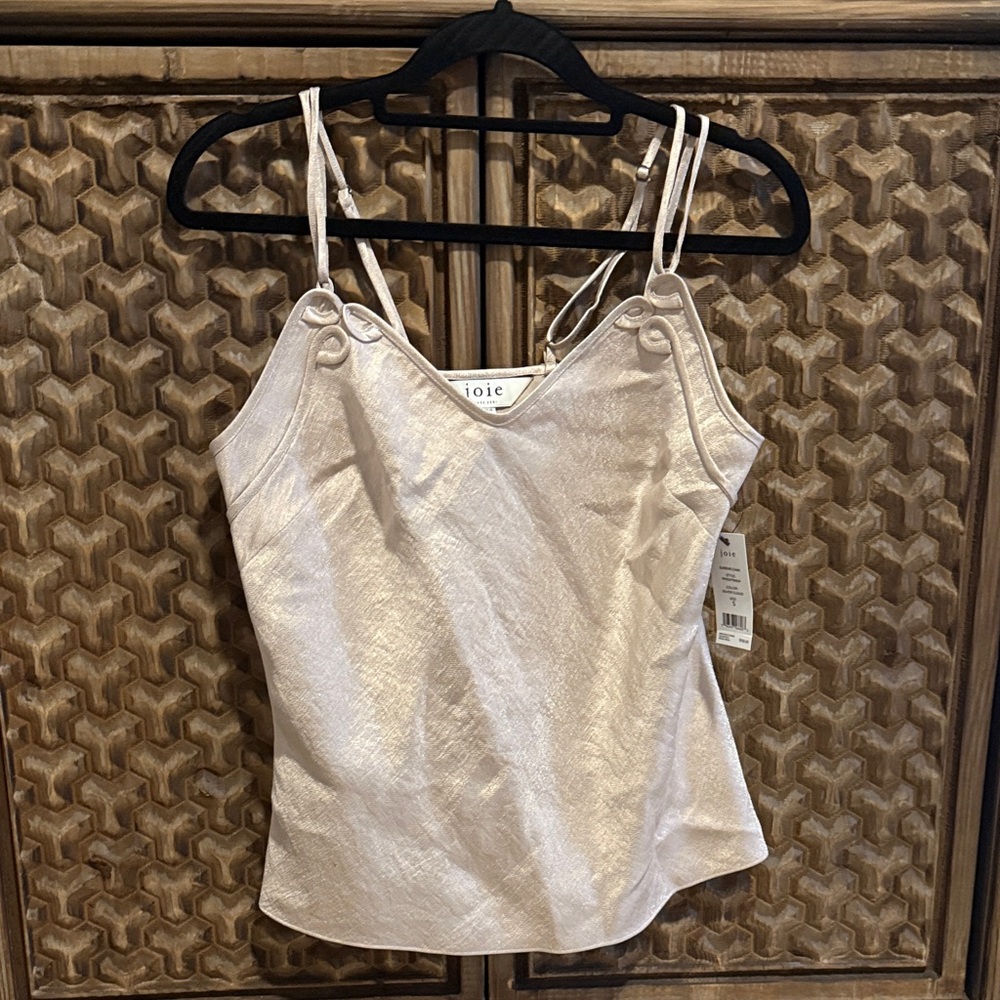 Joie Elegant Cream Camisole Top